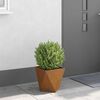 vidaXL Plantenbak Roestig 30 x 30 x 30 cm Cortenstaal