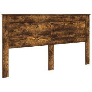 vidaXL Hoofdbord Gerookt eiken Bewerkt hout