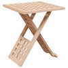 vidaXL Salontafel Bruin 33 x 33 x 40,5 cm Massief Notenhout