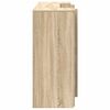 vidaXL Receptiebalie 200x50x103,5 cm bewerkt hout sonoma eikenkleurig