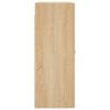 vidaXL Wandkast 69,5x34x90 cm sonoma eikenkleurig