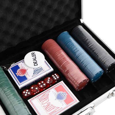 vidaXL 300-delige Pokerset 4 g