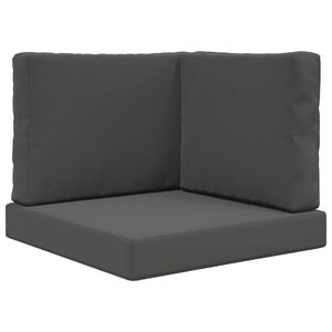 vidaXL Buiten bankkussen Polyester Antraciet 60 x 60 cm