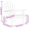 vidaXL Tuinstoelen 2 st Adirondack 79x95x92 cm massief teakhout
