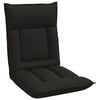 vidaXL Vloerstoel Zwart 55 x 61 x 70 cm Nep Leer