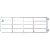 vidaXL Poort 300 x 90 cm Gegalvaniseerd staal