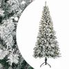 vidaXL Kunstmatige Inklapbare Kerstboom 180 cm 300 LED's Warmwit