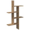 vidaXL Wandplank Artisanaal eiken 61 x 15 x 102 cm Bewerkt hout
