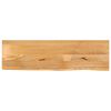 vidaXL Tafelblad met natuurlijke rand 110x40x3,8 cm massief mangohout