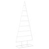 vidaXL Metalen kerstboom KUOPIO 150 cm Poedergecoat staal Wit