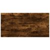 vidaXL Wandschappen 4 st 40x20x1,5 cm bewerkt hout gerookt eikenkleur