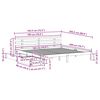 vidaXL Bedframe met lades massief grenenhout 180x200 cm