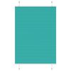 vidaXL Pliss&eacute; rolgordijn 100x150 cm stofbreedte 99,4cm petrol groen
