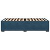 vidaXL Bedframe fluweel blauw 100x200 cm