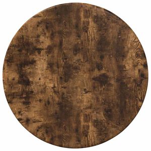 vidaXL Tafelblad Gerookt eiken &Oslash; 30 x 1,5 cm Bewerkt hout