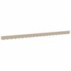 vidaXL Vervangende markies volant Beige 430 x 20 cm Polyester