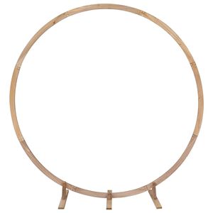 vidaXL Trouwrand Licht Bruin 224 x 80 x 220 cm Massief grenenhout