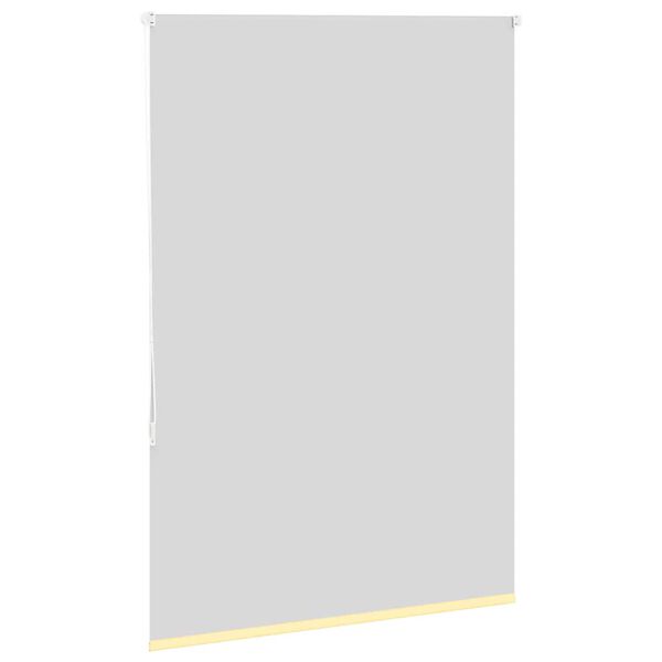vidaXL Rolgordijn verduisterend 105x130 cm stofbreedte 100,7 cm geel