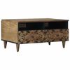 vidaXL Salontafel met lade Bruin 80 x 54 x 40 cm Massief Mango Hout
