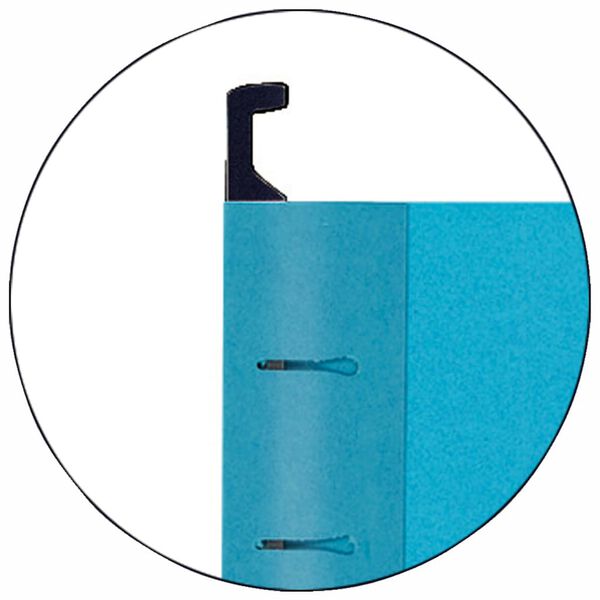 Esselte 25 st Hangmappen versterkt blauw