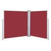 vidaXL Windscherm uittrekbaar 170x600 cm rood