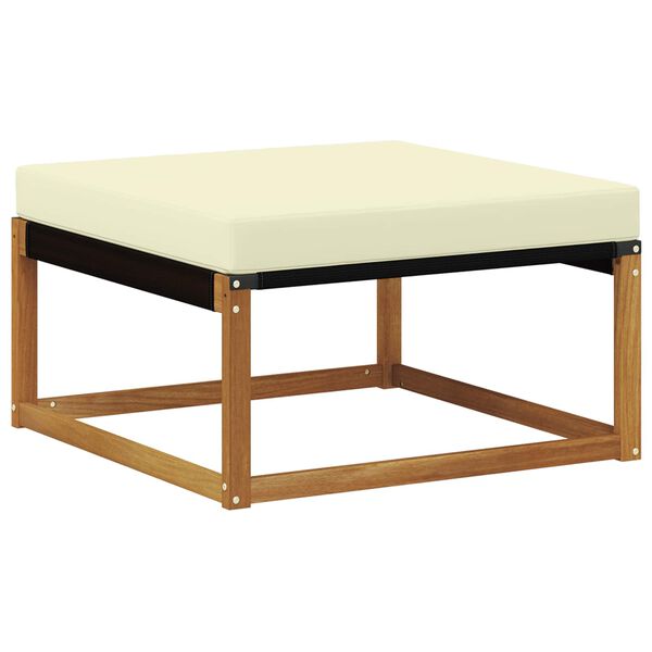 vidaXL Buiten Voetenbank Massief Acaciahout Naturel