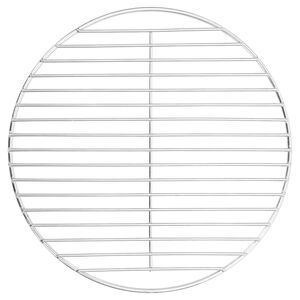 vidaXL Barbecuerooster rond &Oslash;34,5 cm 304 roestvrij staal