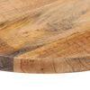 vidaXL Tafelblad rond &Oslash; 60x3,8 cm massief ruw mangohout