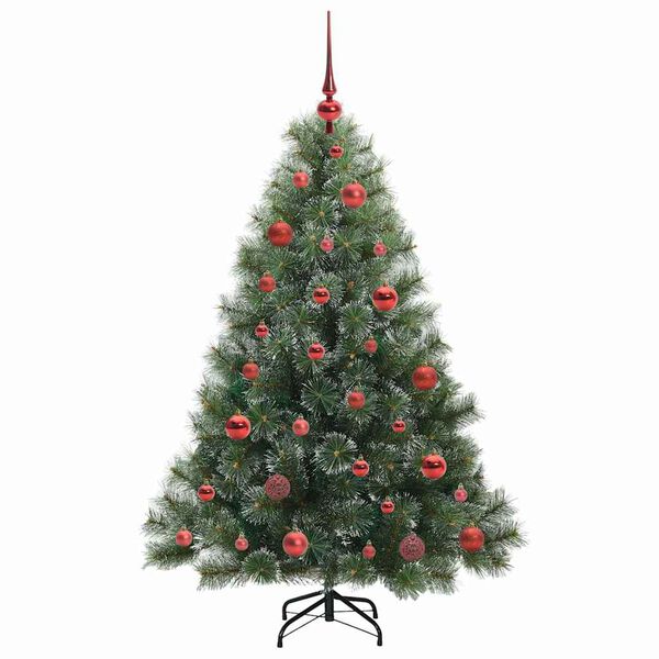 vidaXL Kunstkerstboom met 150 LED met standaard Groen 150 cm PE en PVC