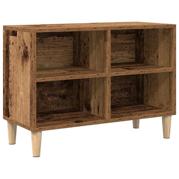 vidaXL TV-kast Oud hout 69,5 x 30 x 50 cm Bewerkt hout