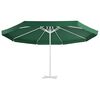vidaXL Vervangingsdoek voor parasol 515 cm groen