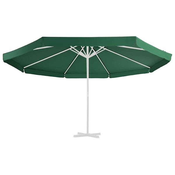 vidaXL Vervangingsdoek voor parasol 515 cm groen