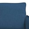 vidaXL Bank 2 pcs Blauw 196 x 82 x 85 cm Stof