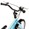 vidaXL Kinderfiets 16 inch zwart en blauw