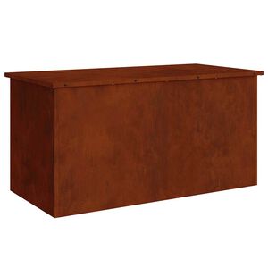 vidaXL Tuinkussenopbergdoos Gegalvaniseerd staal 100 x 50,5 x 50 cm