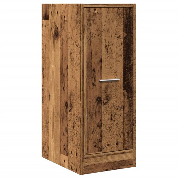 vidaXL Apothekerskast 30x41x77,5 cm bewerkt hout oud houtkleurig