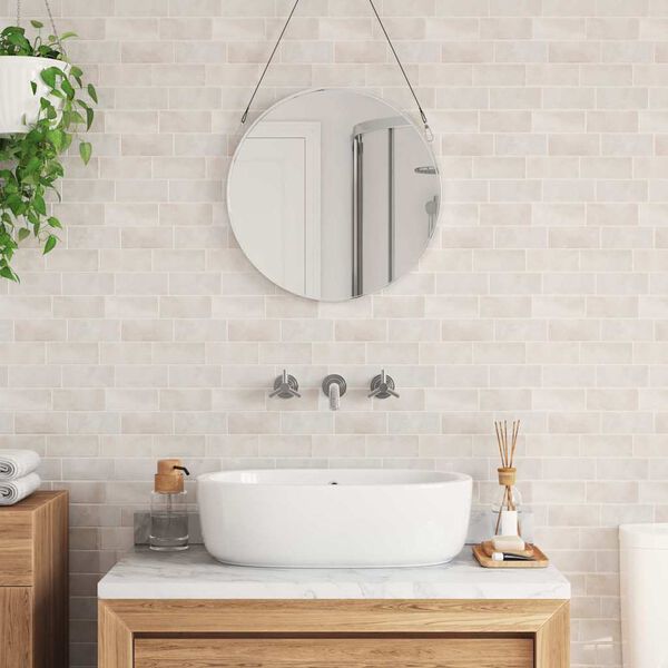 vidaXL Subway Tegel 10 pcs Beige Marmer 29.4 x 21.4 cm