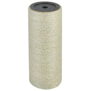 vidaXL Kattenkrabpaal 8x20 cm 10 mm beige