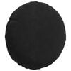 vidaXL Zitkussens 2 stuks Zwart Ø 40 x 13 cm Fluweel
