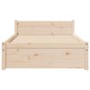vidaXL Bedframe massief hout 90x190 cm