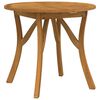 vidaXL Tuintafel &Oslash; 85 cm massief acaciahout