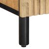 vidaXL Tv-meubel 105x33x46 cm massief mangohout bruin