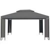 vidaXL Prieel 300x400 cm antraciet