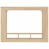 vidaXL Tv-meubel 152x22x113 cm bewerkt hout sonoma eikenkleurig