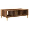 vidaXL Salontafel Oudhout 102 x 55 x 35 cm Bewerkt hout