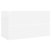 vidaXL Wastafelkast 80x38,5x45 cm bewerkt hout wit