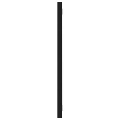 vidaXL Badkamerspiegel 100x1,5x37 cm spaanplaat zwart
