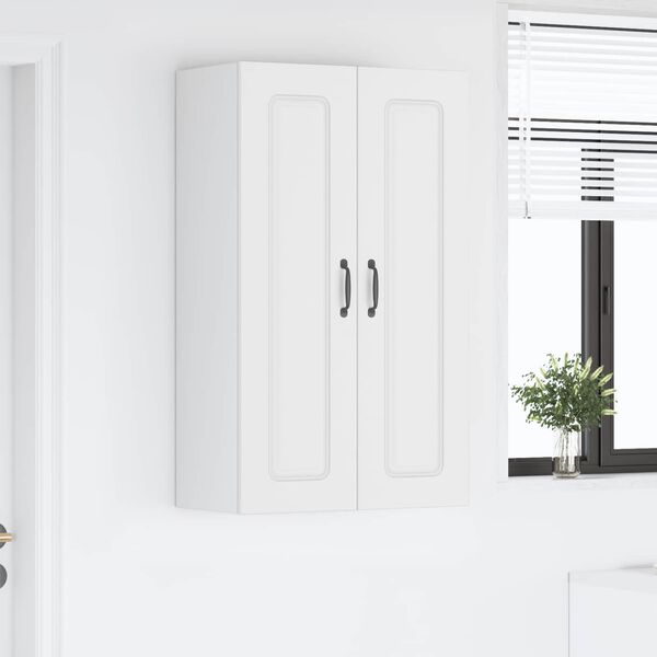 vidaXL Keukenkast met opslag Kalmar Wit 60 x 31 x 100 cm Bewerkt hout