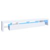 vidaXL Tv-meubel met LED-verlichting 260x36,5x40 cm wit