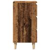 vidaXL Nachtkastje 40x35x69 cm bewerkt hout oud houtkleurig